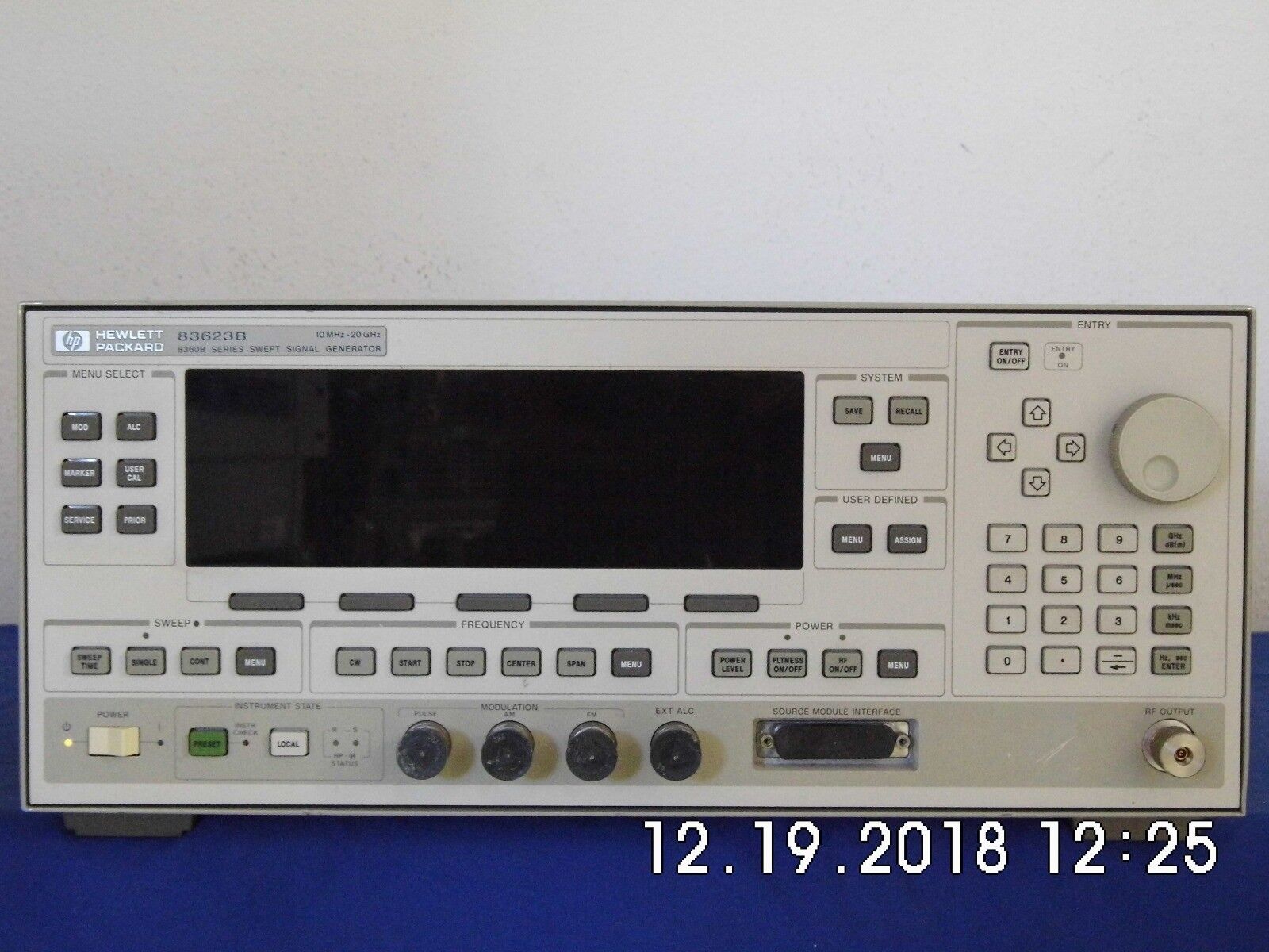 Agilent HP 83623B w/001/008 High Power Synthesized Sweeper (3 In Stock) Agilent HP 83623B w/001/008 High Power Synthesized Sweeper (3 In Stock)